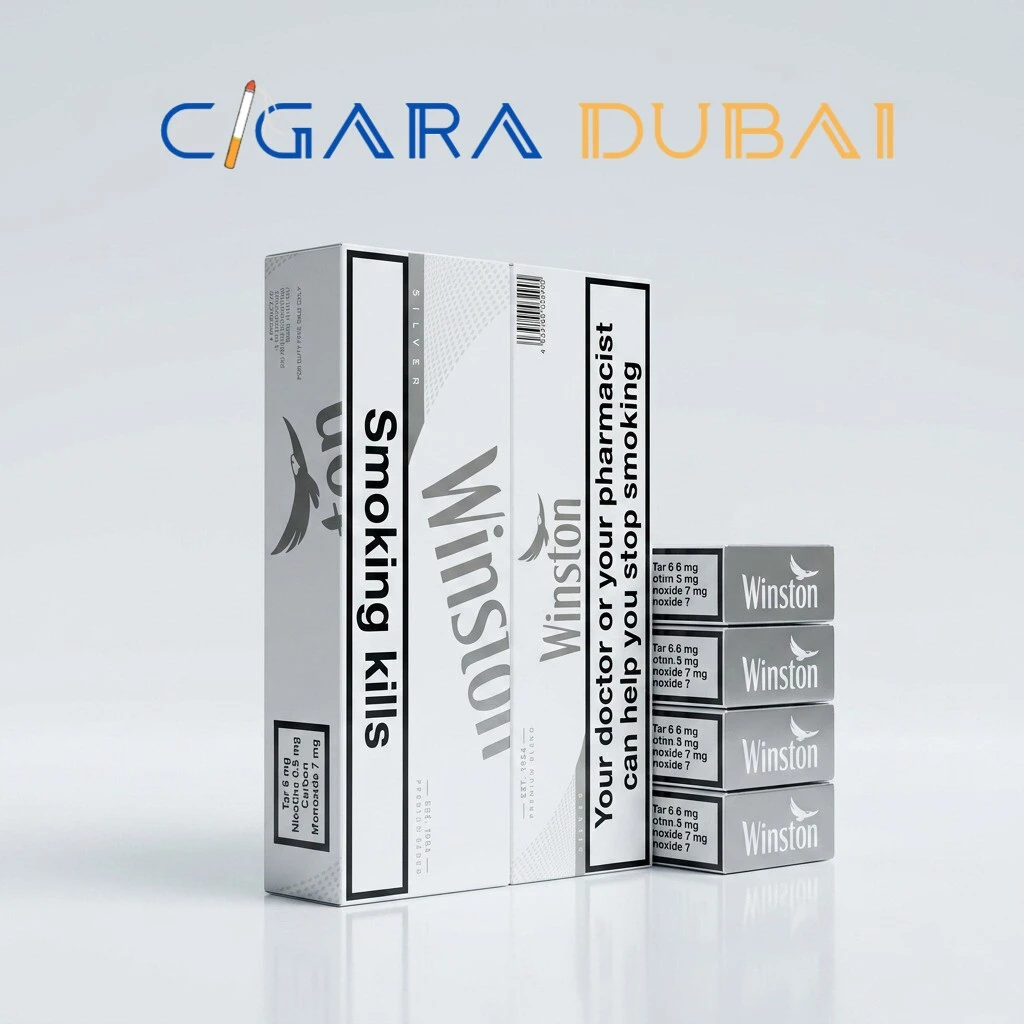 Winston Silver cigarettes in Dubai