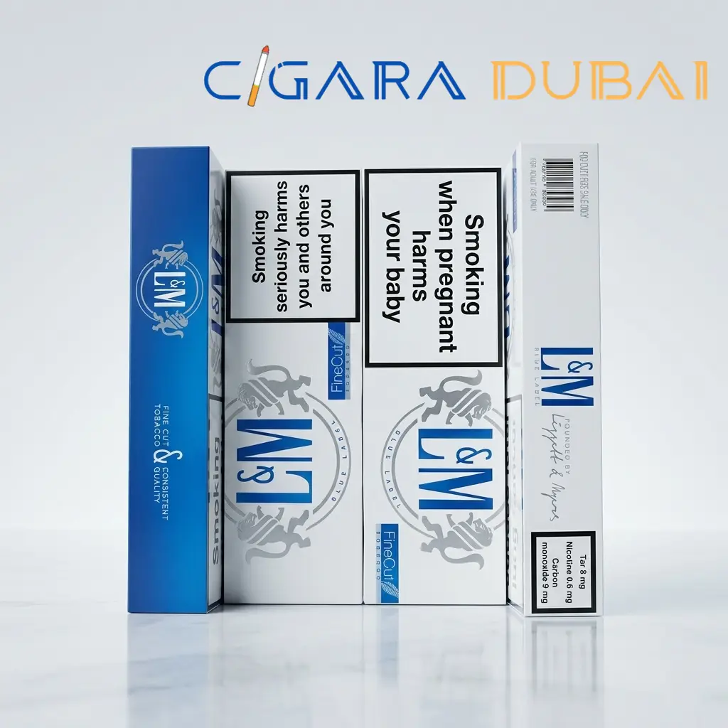 L&M Blue Label Cigarettes Pack