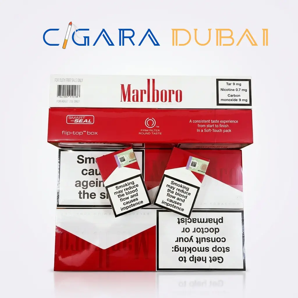 Marlboro Red cigarette pack