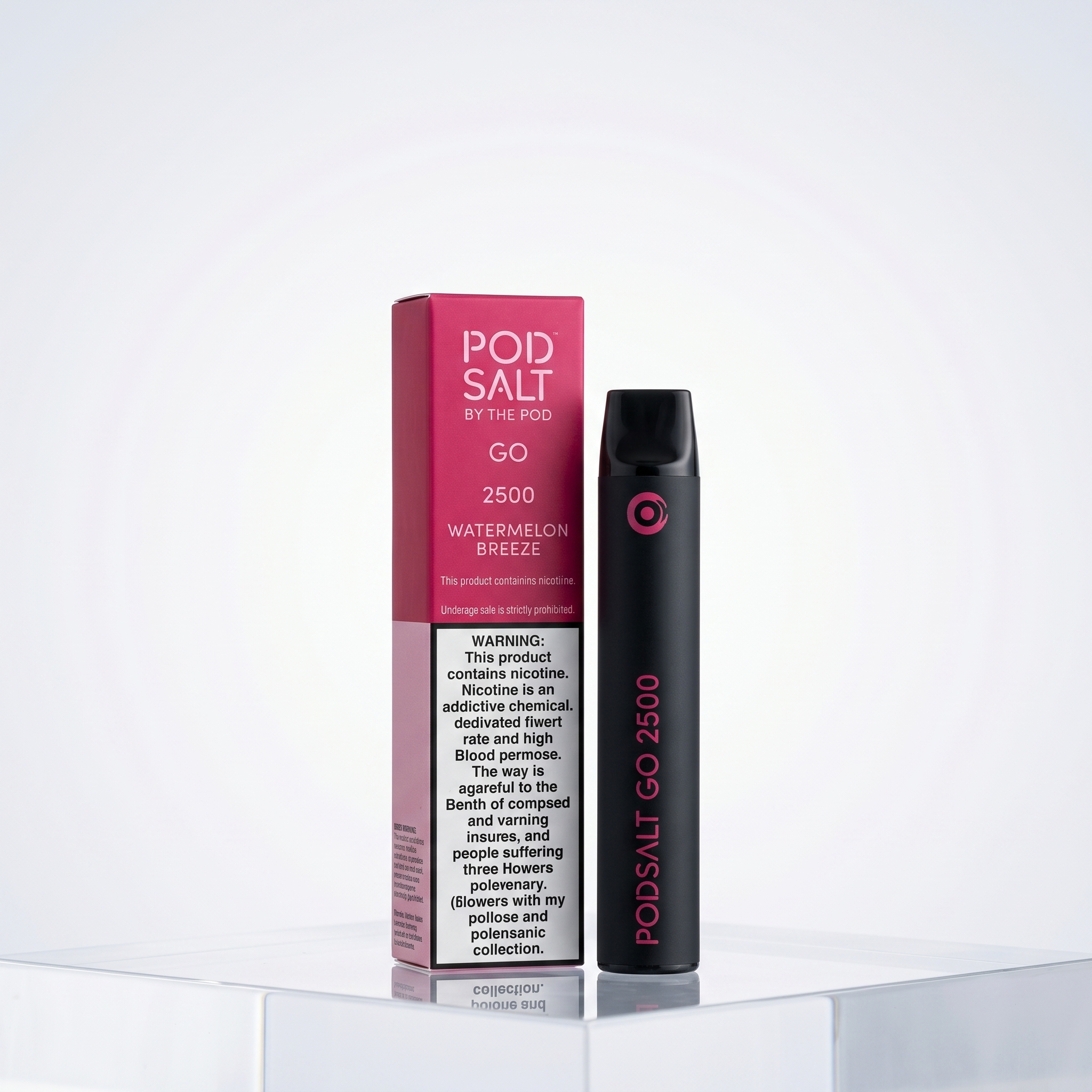 Pod Salt Go Disposable Vape 2500 Puffs – Watermelon Breeze