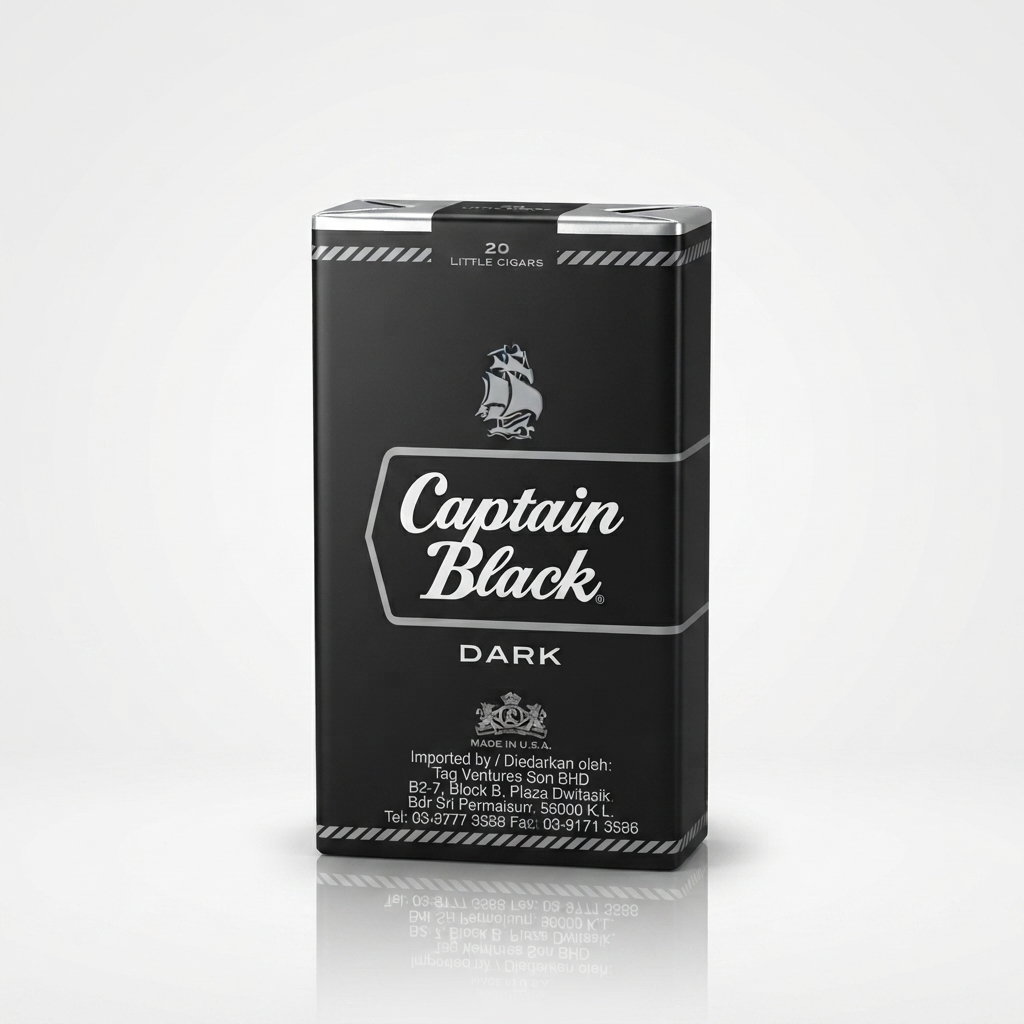 Captain Black Dark little cigars pack in Dubai UAE