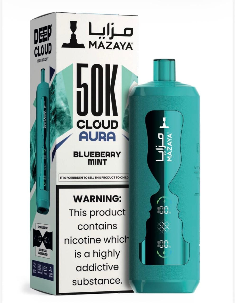 Mazaya-Cloud-Aura-50K-Disposable-Vape-Device-Blueberry-Mint.webp Mazaya-Cloud-Aura-50K-Disposable-Vape-Device-Blueberry-Mint.webp
