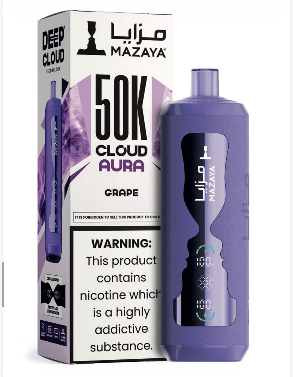 Mazaya-Cloud-Aura-50K-Disposable-Vape-Device-Grape.webp Mazaya-Cloud-Aura-50K-Disposable-Vape-Device-Grape.webp