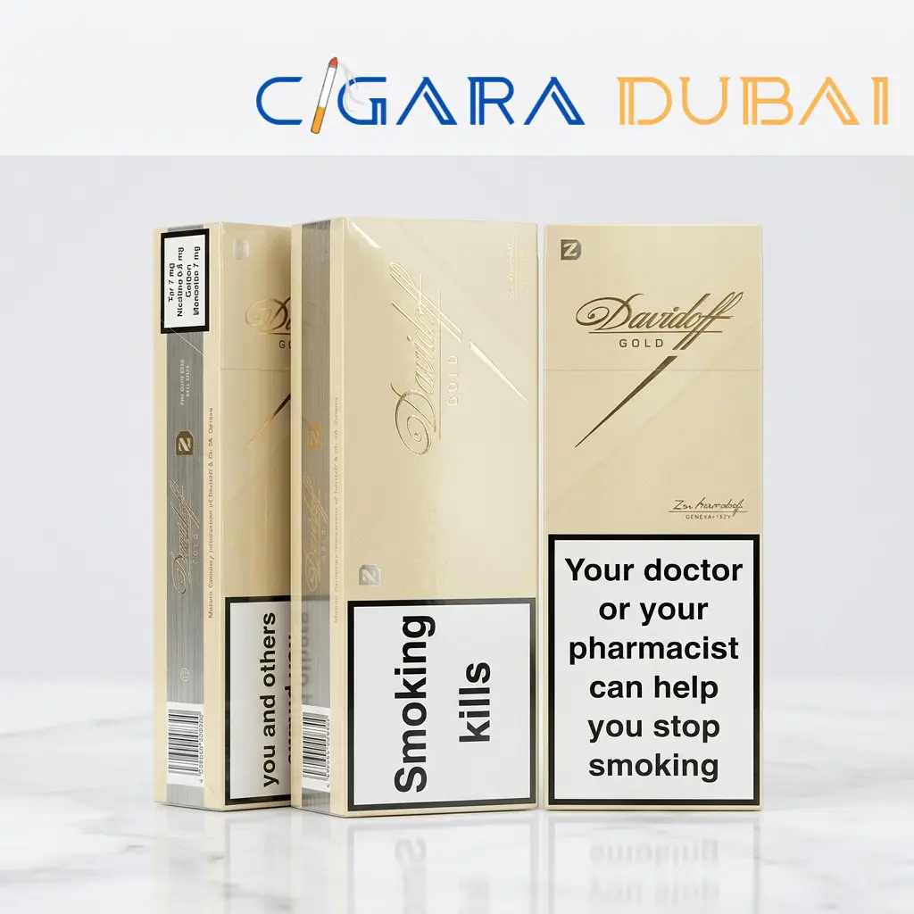 Davidoff Gold Cigarettes pack – King Size