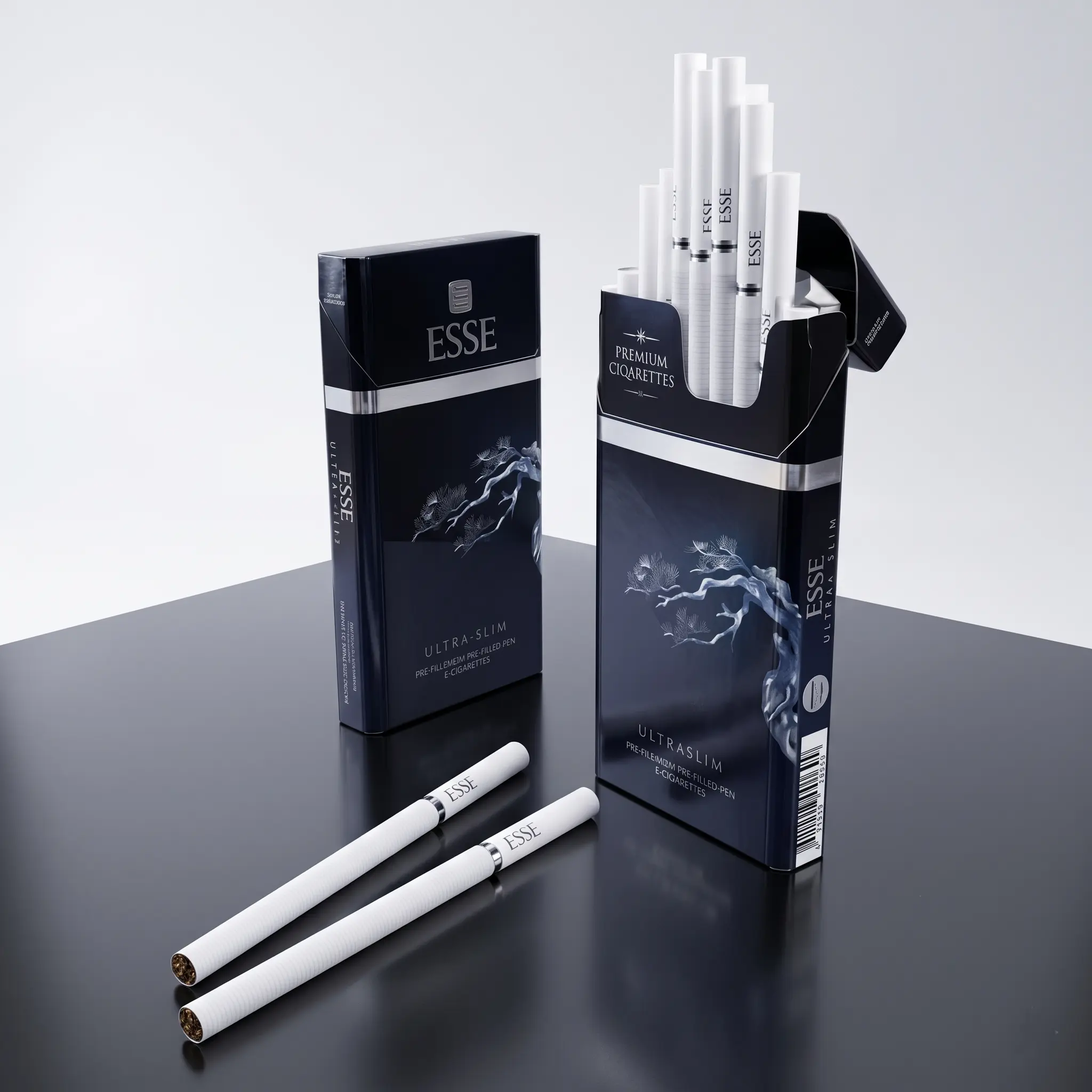 ESSE Black Cigarettes Pack