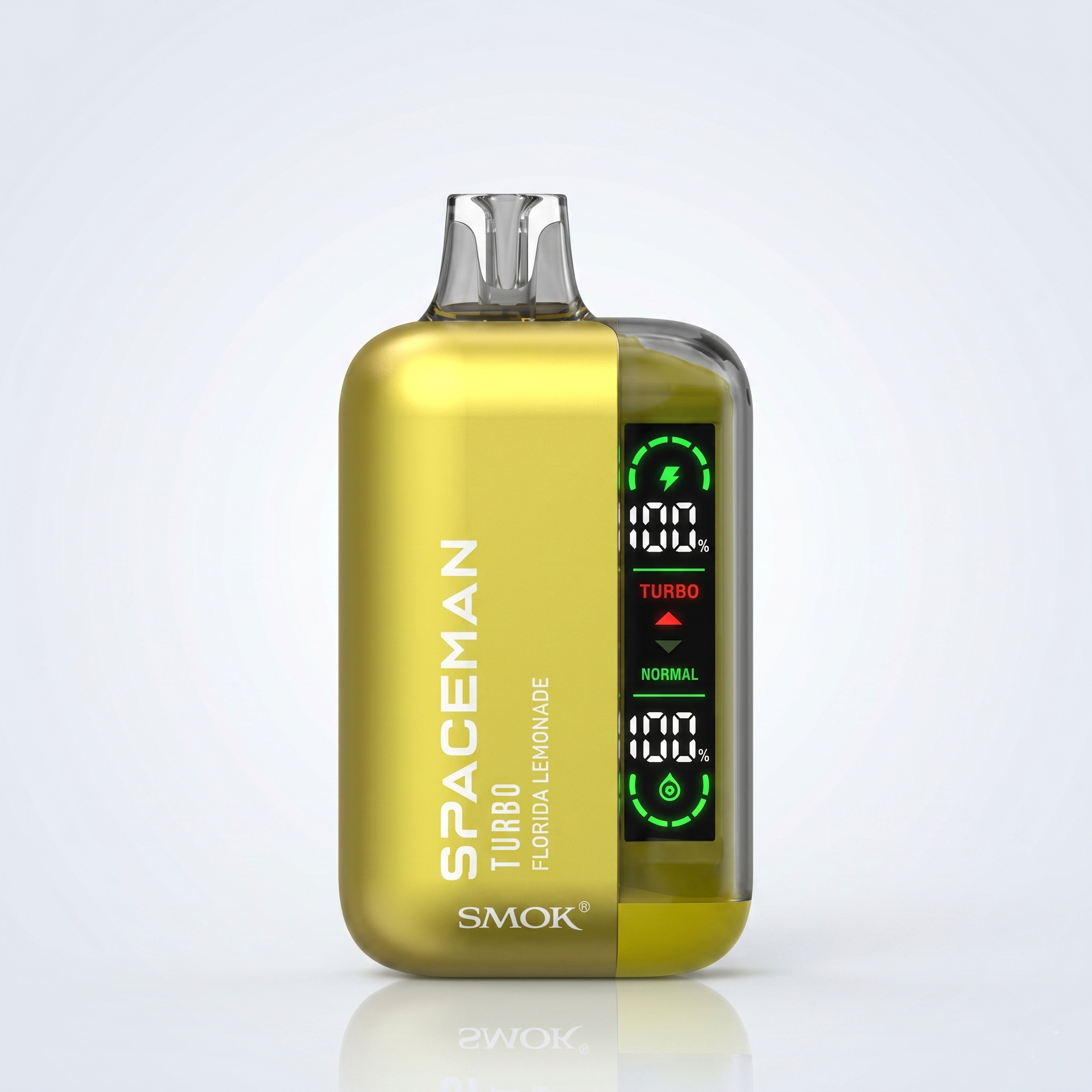 Smoke Spaceman Turbo 15000 Puffs Disposable Vape Florida Lemonade
