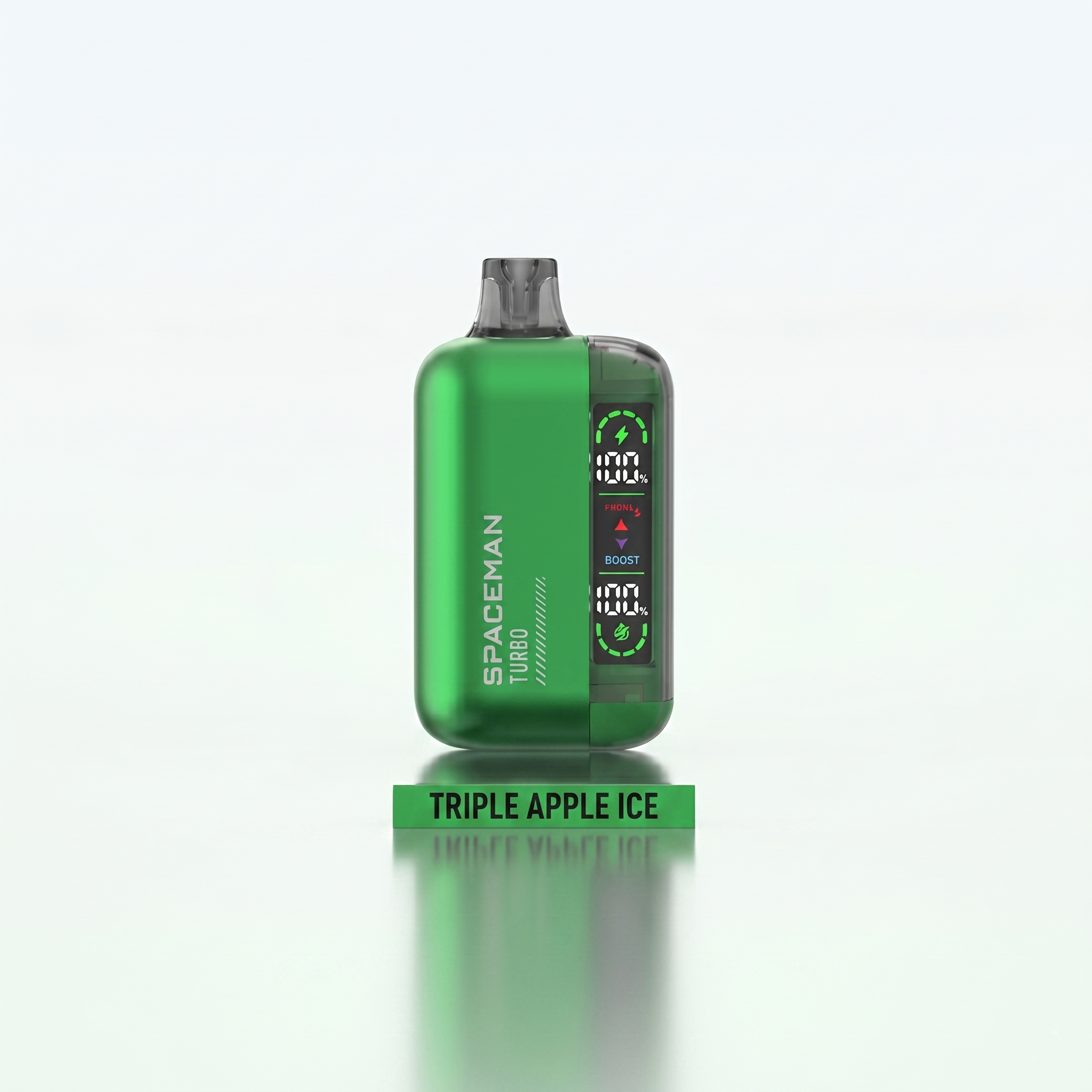 Smoke Spaceman Turbo 15000 Puffs Disposable Vape Triple Apple Ice