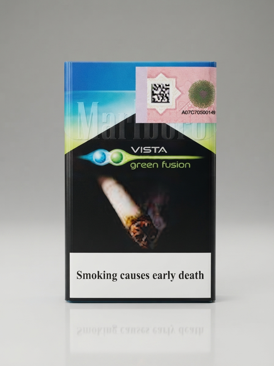 Marlboro Vista Green Fusion cigarette pack